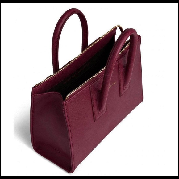 Matt and nat , deep cherry bag - Picture 4 of 8